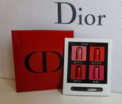 Dior Rouge #IFEELGOOD 4 Colors LipStick Card w mini Lip Brush