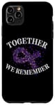 Coque pour iPhone 11 Pro Max Ensemble, nous nous souvenons de la maladie d'Alzheimer