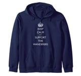 Keep Calm, Bolton, The Wanderers Zip Hoodie