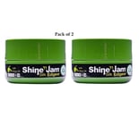 2 X Shine N Jam Silk Edges Extra Firm Hold Gel With Olive Oil 63g/ 2.25oz each