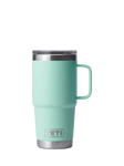 YETI Rambler Insulated Stainless Steel Travel Mug, 591ml, Seafoam