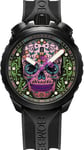 Bomberg Bolt-68 Heritage Sugar Skull Purple Limited Edition