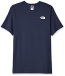 THE NORTH FACE Simple Dome Summit T-Shirt Bleu Marine XXS