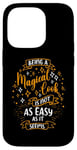 Coque pour iPhone 14 Pro Magical Cook - Christmas Women Who Cook Chef