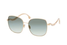 Jimmy Choo MAMIE/S DDB, SQUARE Sunglasses, FEMALE