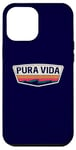 Coque pour iPhone 12 Pro Max Pura Vida Costa Rica - Blason Pura Vida Costa Rica