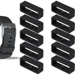 10 st silikonklockögla för 22 mm rem - , lämplig för Bo Neng A360 Garmin Fenix7 och andra 22 breda silikonglasögon