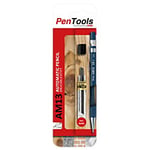 Pentel Mechanical Pencil HB Black with 8 Refill Leads