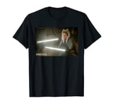 Star Wars The Mandalorian Ahsoka Tano Lightsaber Battle T-Shirt