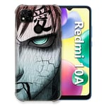 Coque pour Xiaomi Redmi 10A Manga Naruto Gaara