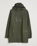 RAINS Cargo Long Jacket Green