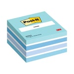 Post-it Note Cube 76x76mm 450 Sheets Pastel Blue 2028B - 7100172385