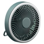 Tlily - Ventilateur Rechargeable usb TéLéCommande Sans de Camping en Plein Air Plafond Portable Dortoir Bureau Mini Mural1