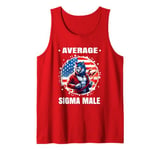 Average Sigma Male Meme Shirt Wolf Men And Women Vintage Tank Top