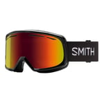 SMITH AS Drift Masque de Ski pour Femmes, Black, Taille Unique
