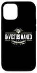 Coque pour iPhone 14 Pro Invictus Maneo - signifiant en latin « I Remain Unvainquished »