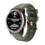 Vaihtohihna Garmin Fenix 5s Plus 6s Prolle, silikoninen 20 mm älykellon ranneke korkealaatuinen