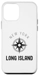 iPhone 12 mini Long Island New York Vintage LI NY Compass Established 1640 Case