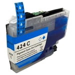 LC424 Cyan Ink Cartridge For Brother DCP-J1200WE DCP-J1200W Printers