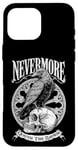 Coque pour iPhone 16 Pro Max Nevermore Quoth The Raven Gothic Edgar Allan Poe