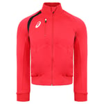 Asics Kids Unisex Red Track Jacket - Size 9-10Y