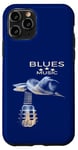 Coque pour iPhone 11 Pro Guitare acoustique Blues Musique