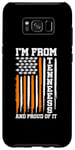 Coque pour Galaxy S8+ I'm From Tennessee And Proud Of It – Orange TN Tennessee