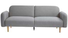 Banquette-lit convertible LOMOCO CAMBERRA coloris gris