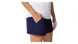 ASICS Court Shorts Navy w Pockets Women (S)