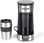 Salter Digital Coffee Maker – One Cup Filter Coffee Machine, Washable & Reusable