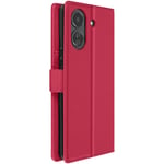 Avizar Case for Xiaomi Redmi 13C Wallet Video Stand, Pink