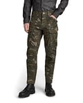 G-STAR RAW Men's Rovic Zip 3D Regular Tapered Pants, Multicolour (turf woodland camo D02190-D223-D435), 29W / 32L