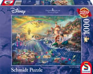 Schmidt Thomas Kinkade: Disney - Den lille havfruen Ariel (1000 brikker) (SCH4794)