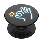 PopSockets: PopGrip Expanding Stand and Grip with a Swappable Top for Phones & Tablets - OK Neon