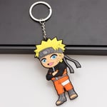 Naruto Nyckelring Tillbehör Presenter Anime hängande Nyckelring Berlock för handväskor, portmonnäer, väskor - stock Naruto Uzumaki