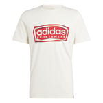 adidas FLD SPW Logo T-shirt Hommes - Crème , Rouge