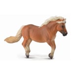 Figurine Cheval : Poney Shetland Alezan