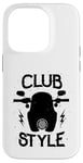 Coque pour iPhone 14 Pro Moto Lover Club Style Moto Stunt Moto