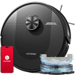 Ultenic D10 Powerful Robot Vacuum Cleaner with Mop, 15min Lidar Quick Map, Allergy Friendly, Carpet Auto-boost, 10 No-go Zone,Time Scheduled, Siri/Alexa/APP Remote Control Hoover for Floor Pet Hair