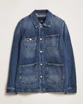 Morris Denim Shirt Jacket Blue