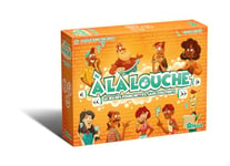 Confident Game | Atalia | A la louche | Jeu d'ambiance | De 2 à 6 Joueurs | A partir de 10 Ans | De 15 à 30 Minutes | Le Jeu de quizz où il Faut répondre à la louche, Orange