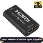 HDMI to HDMI Extender Cable Signal Amplifier HDMI-compatible Repeater Booster