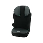 Siege Auto Rehausseur ceinturé Nania start i 106-140 cm R129 –de 5 a 10 ans – Tetiere réglable – Base inclinable – Noir - Fabrica