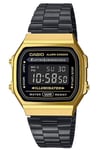 Casio Classic A168WEGB-1BEF - Lcd/led sort digital dameur herreur