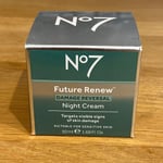 🟢 No7 FUTURE RENEW Damage Reversal Night Cream Face & Neck Repair Skin 50ml