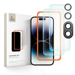 Tech-Protect [3-Pack] iPhone 16 Härdat Glas Skärmskydd Supreme