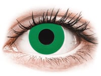 CRAZY LENS - Emerald Green - Endags dioptrisk (2 linser)Styrka: -0.50, Baskurva: 8.60, Diameter: 14.20