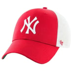 casquettes Unisexe, 47 Brand MLB New York Yankees Branson Cap, Rouge