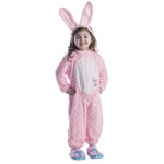 Dress Up America Déguisement Lapin Energizer Lapin de Pâques Rose Enfant