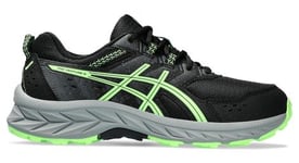 Chaussures de trail running enfant asics pre venture 9 gs noir vert